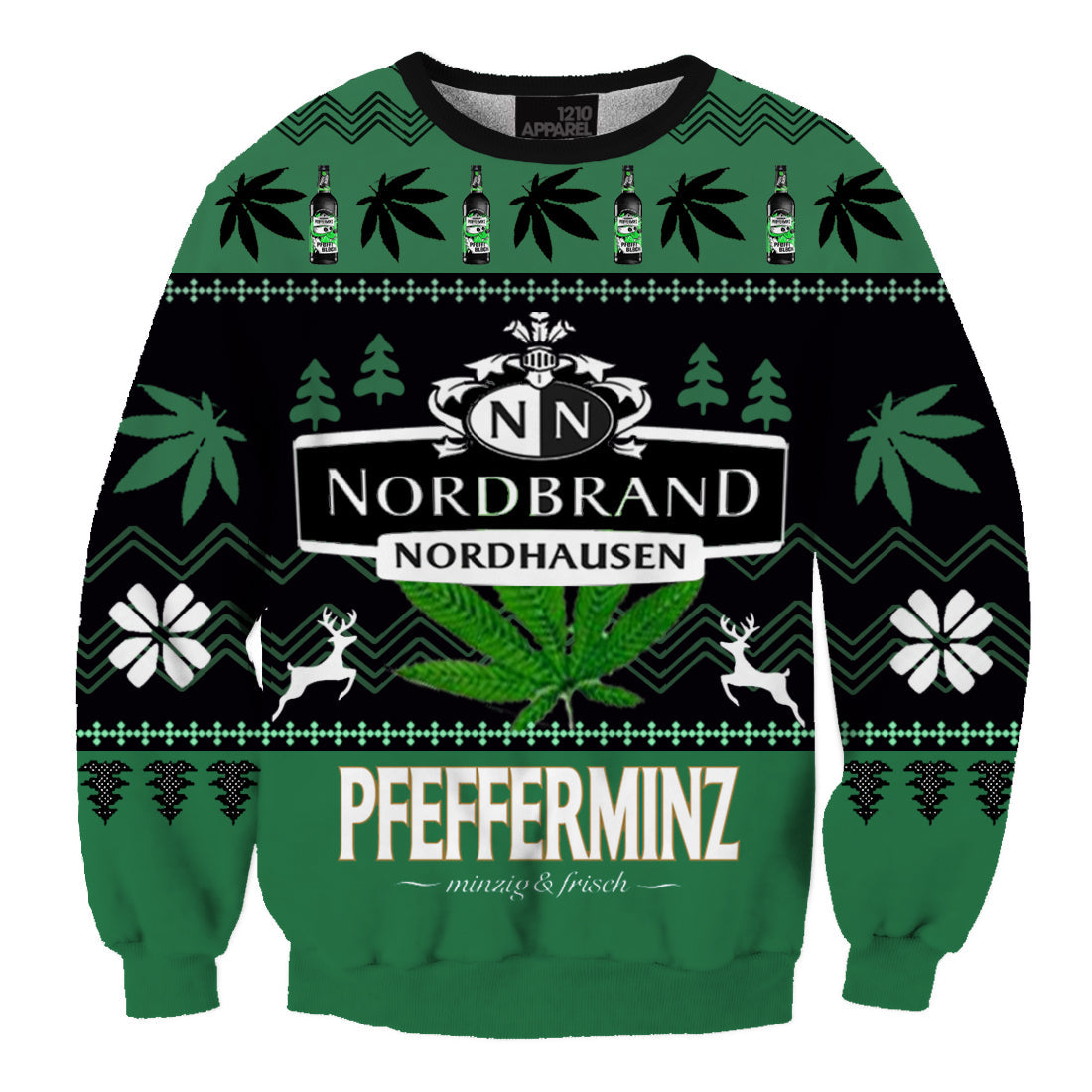 3D Fun Printed Christmas Ugly Sweatshirt Series 035