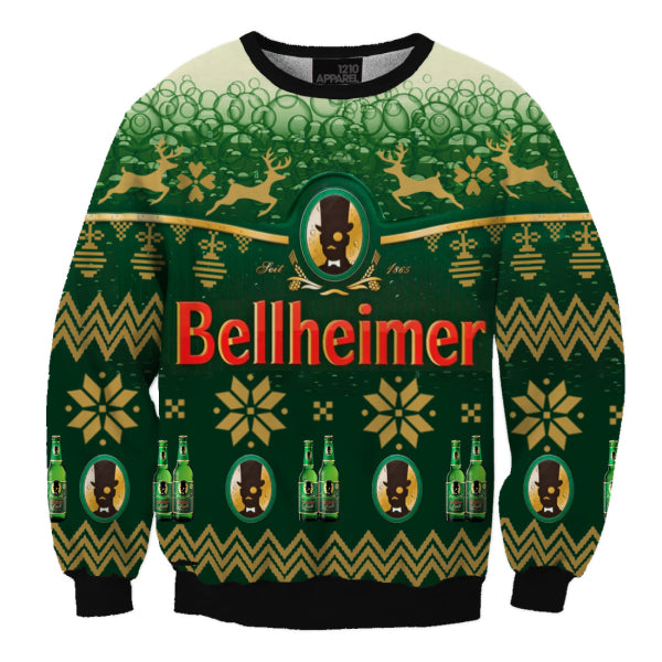 3D Fun Printed Christmas Ugly Sweatshirt Series 038