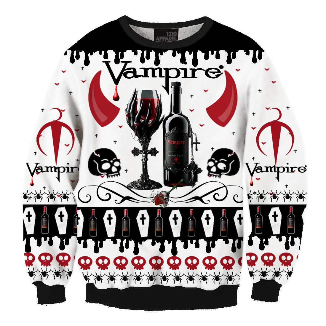 3D Fun Printed Christmas Ugly Sweatshirt Series 040