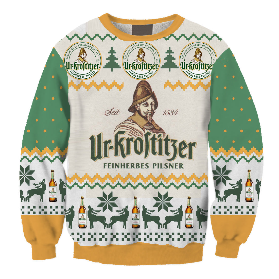 3D Fun Printed Christmas Ugly Sweatshirt Series 044