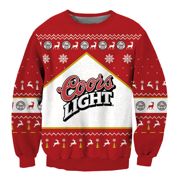 3D Fun Printed Christmas Ugly Sweatshirt Series 047