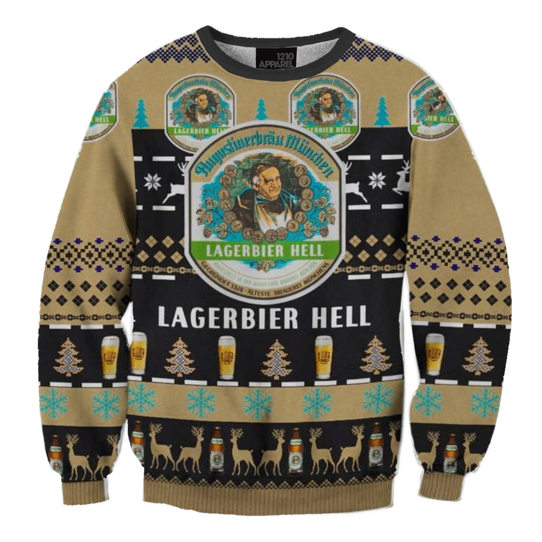 3D Fun Printed Christmas Ugly Sweatshirt Series 048