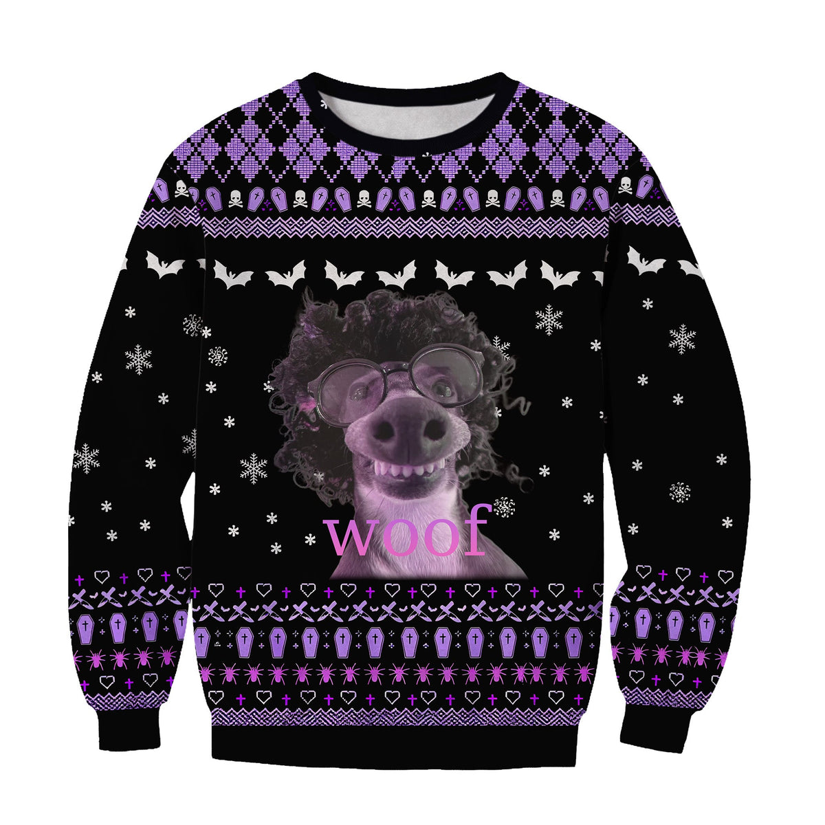 3D Fun Printed Christmas Ugly Sweatshirt Series 063