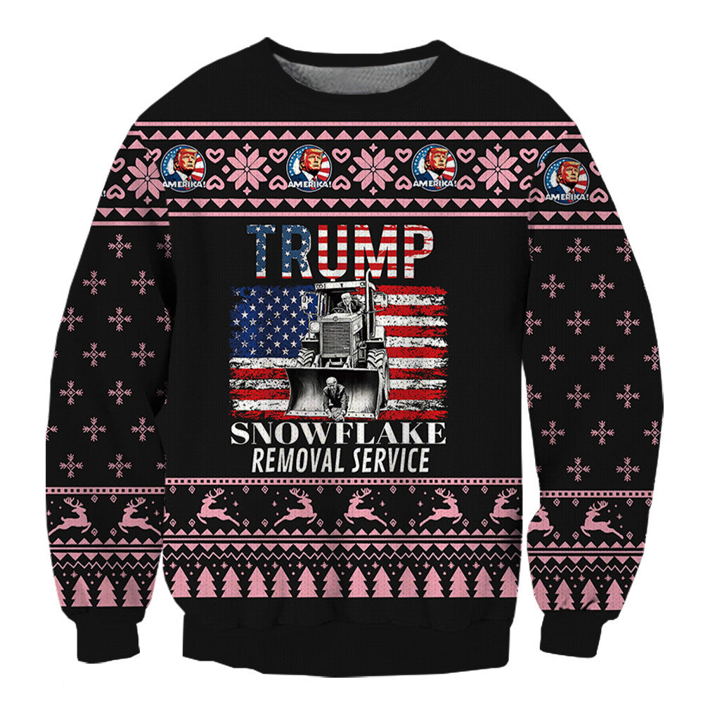 3D Fun Printed Christmas Ugly Sweatshirt Series 065