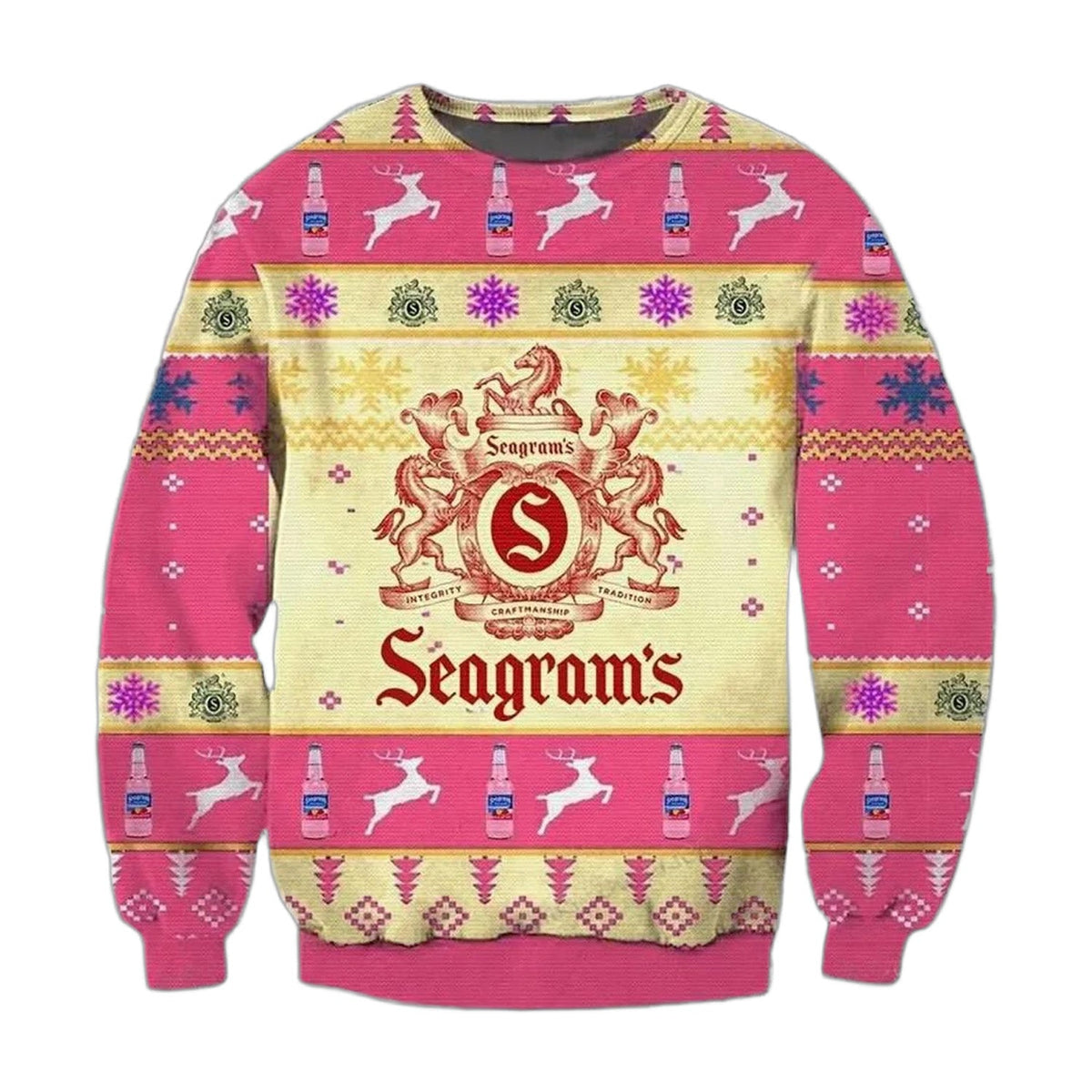 3D Fun Printed Christmas Ugly Sweatshirt Series 066