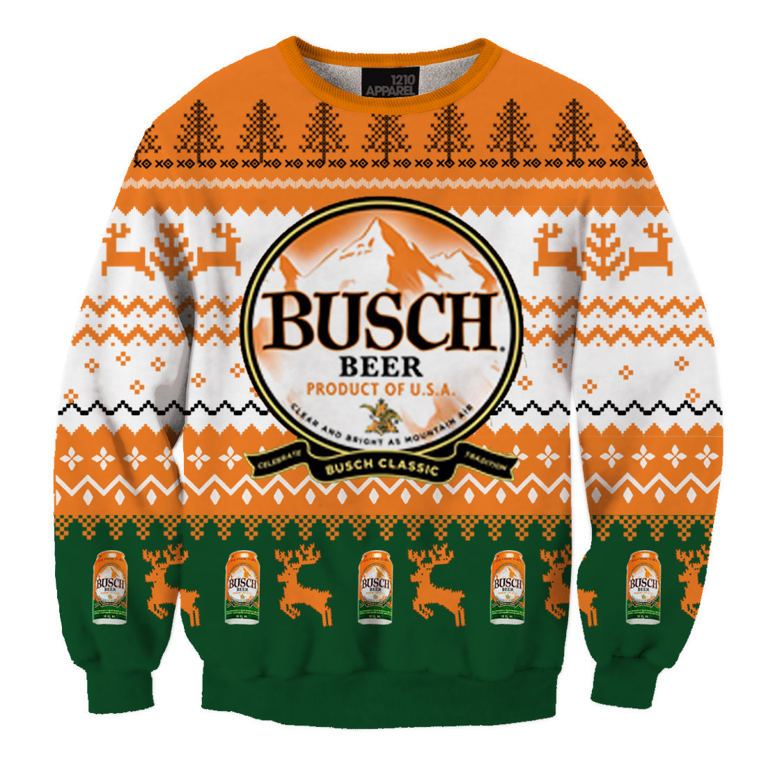 3D Fun Printed Christmas Ugly Sweatshirt Series 071