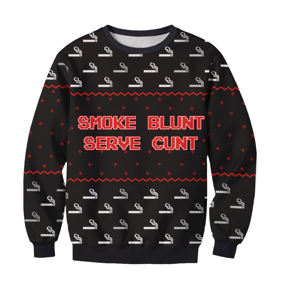 3D Fun Printed Christmas Ugly Sweatshirt Series 074