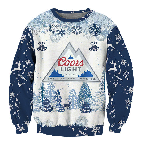 3D Fun Printed Christmas Ugly Sweatshirt Series 075