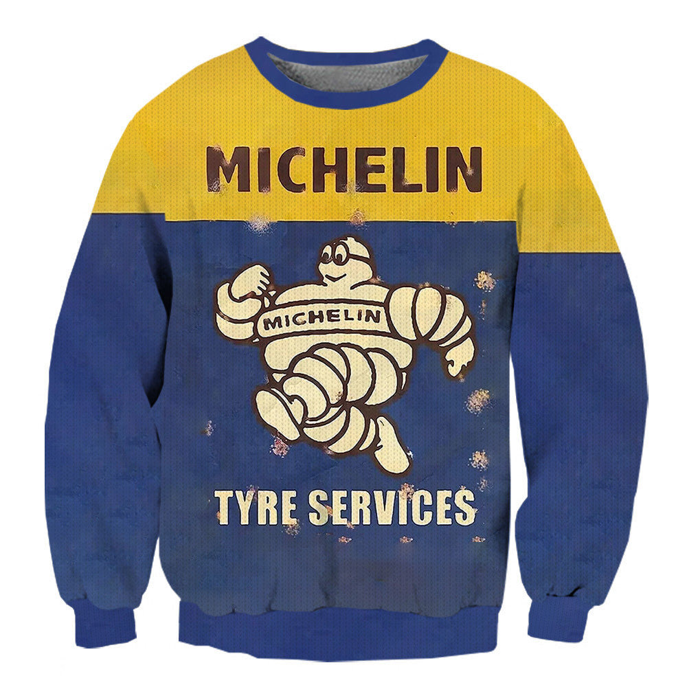 3D Fun Printed Christmas Ugly Sweatshirt Series 077