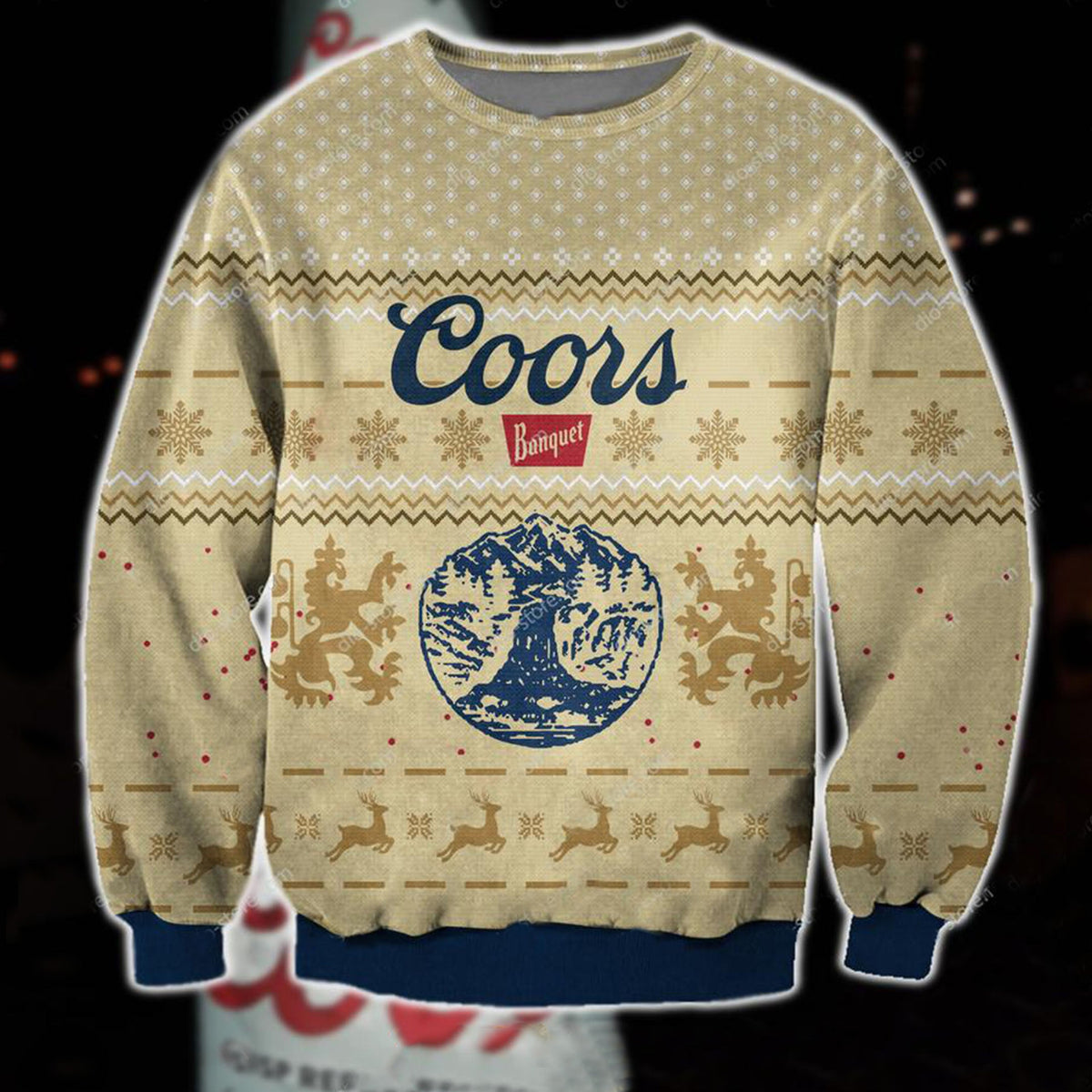 3D Fun Printed Christmas Ugly Sweatshirt Series 078