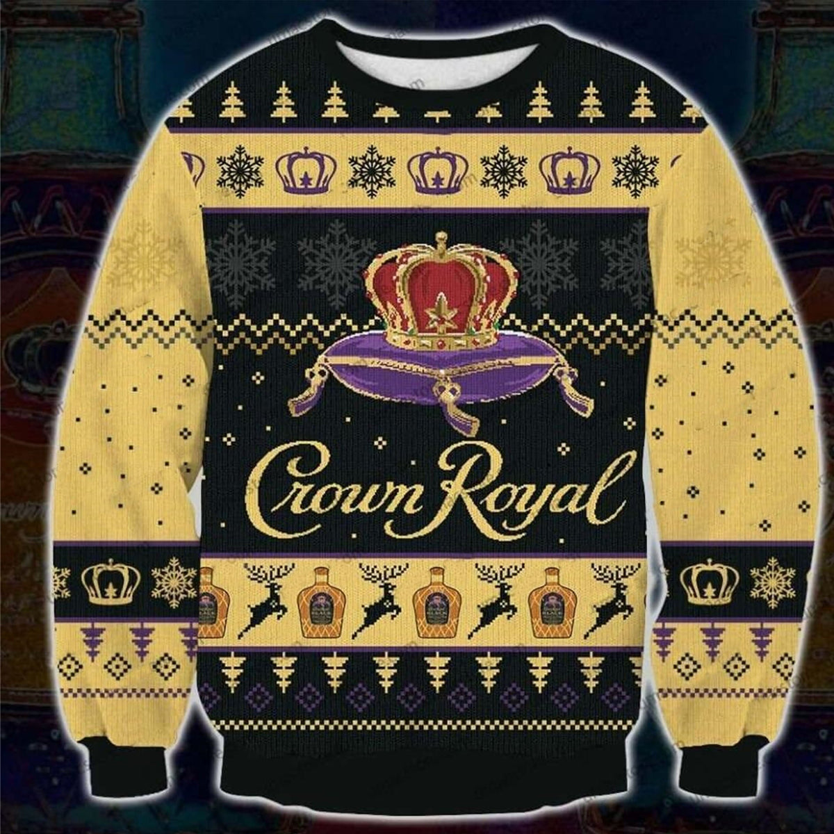 3D Fun Printed Christmas Ugly Sweatshirt Series 079