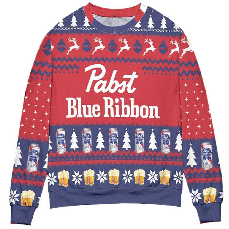 3D Fun Printed Christmas Ugly Sweatshirt Series 082