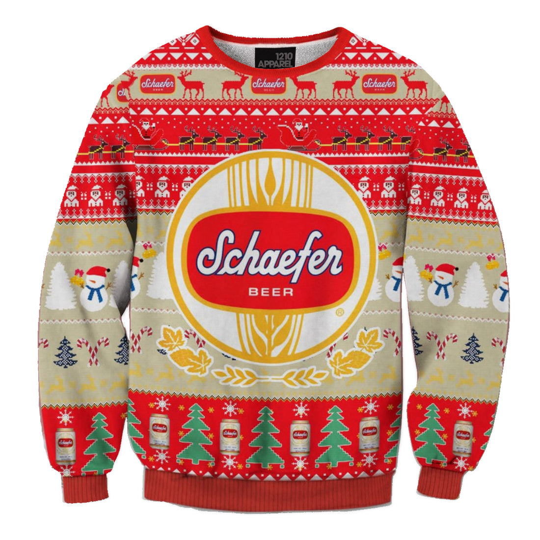 3D Fun Printed Christmas Ugly Sweatshirt Series 084