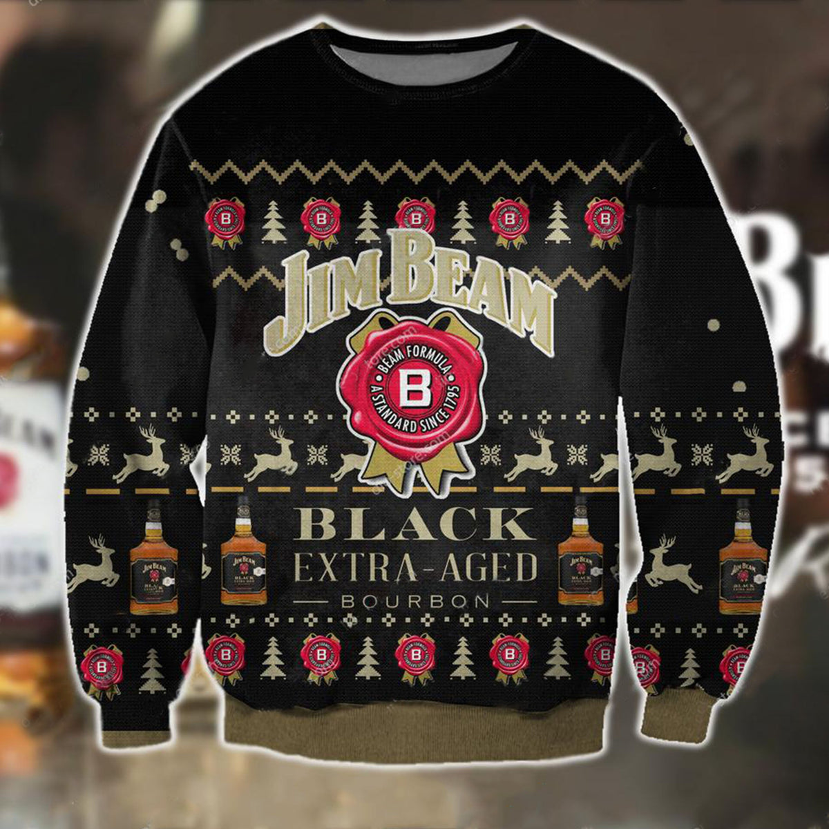 3D Fun Printed Christmas Ugly Sweatshirt Series 089