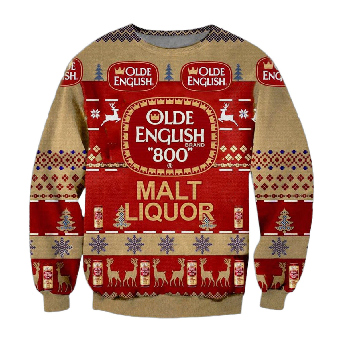 3D Fun Printed Christmas Ugly Sweatshirt Series 092