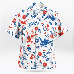 Anime Pokemon Aloha Latias Latios Hawaiian Shirt