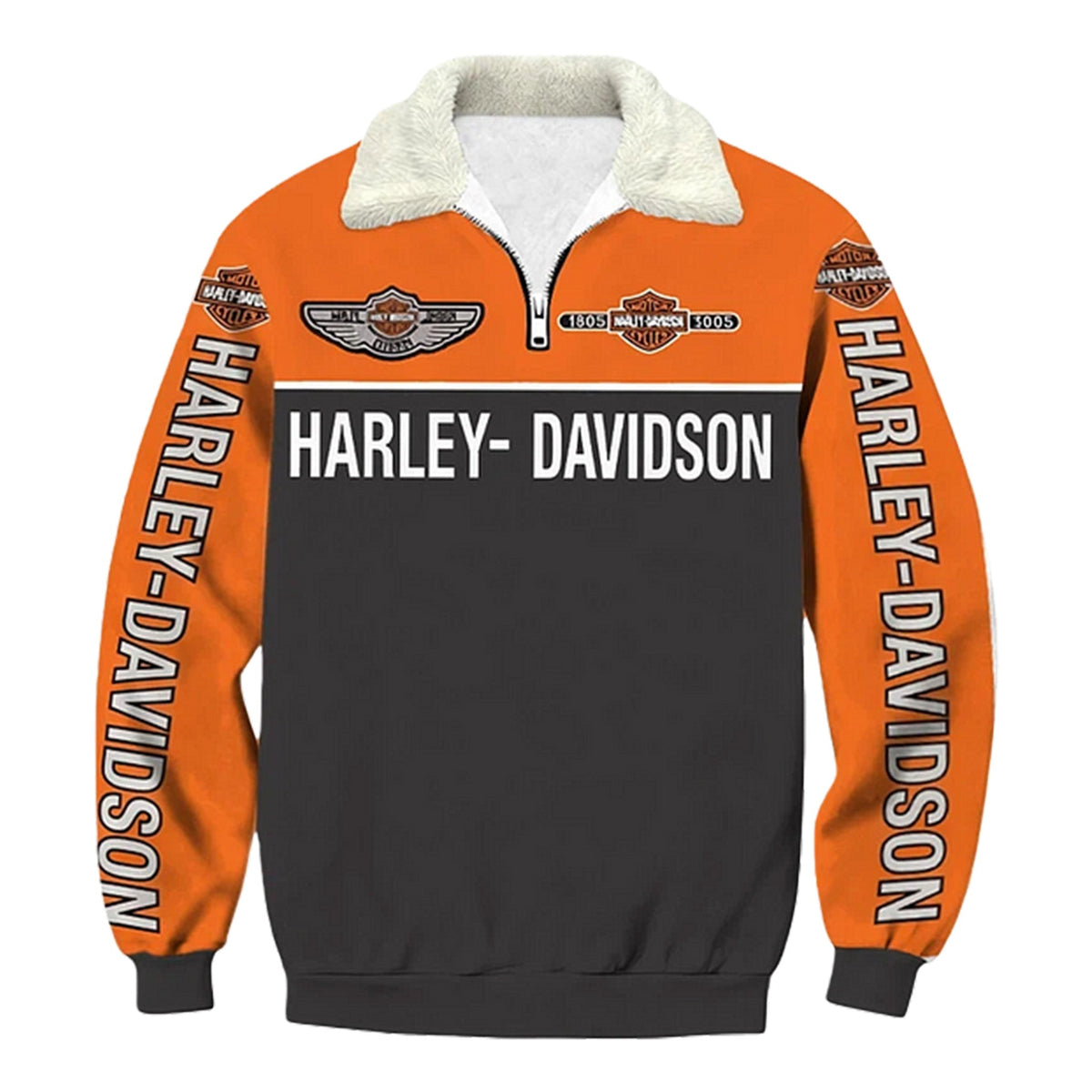 Auto Racing style Quarter Zip Sweatshirt Edition 11