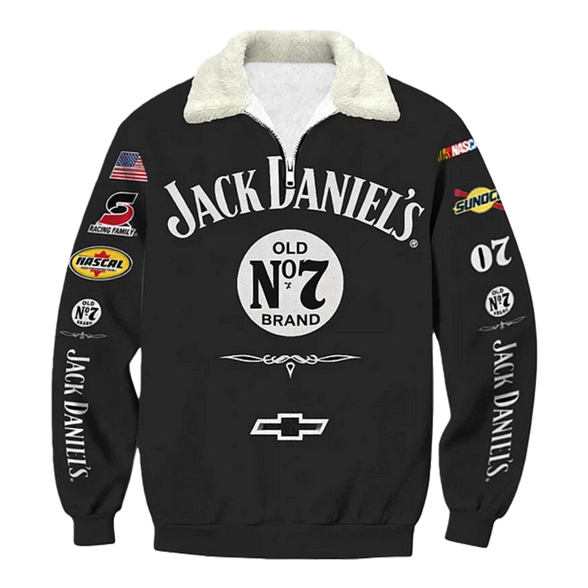 Auto Racing style Quarter Zip Sweatshirt Edition 8