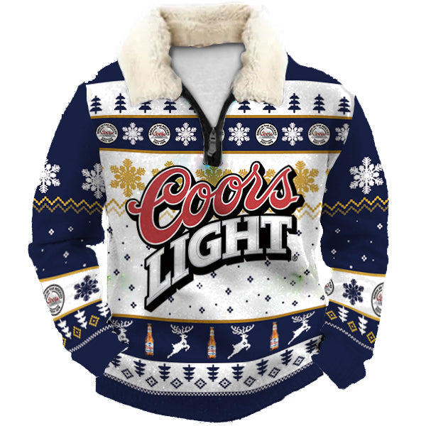 Christmas Ugly Quarter Zip Sweatshirt Collection 197