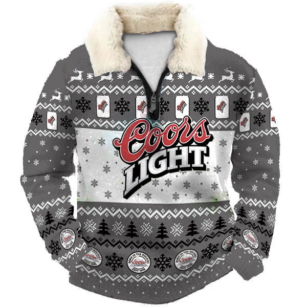 Christmas Ugly Quarter Zip Sweatshirt Collection 201