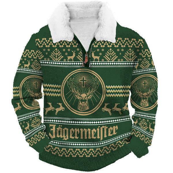 Christmas Ugly Quarter Zip Sweatshirt Collection 280
