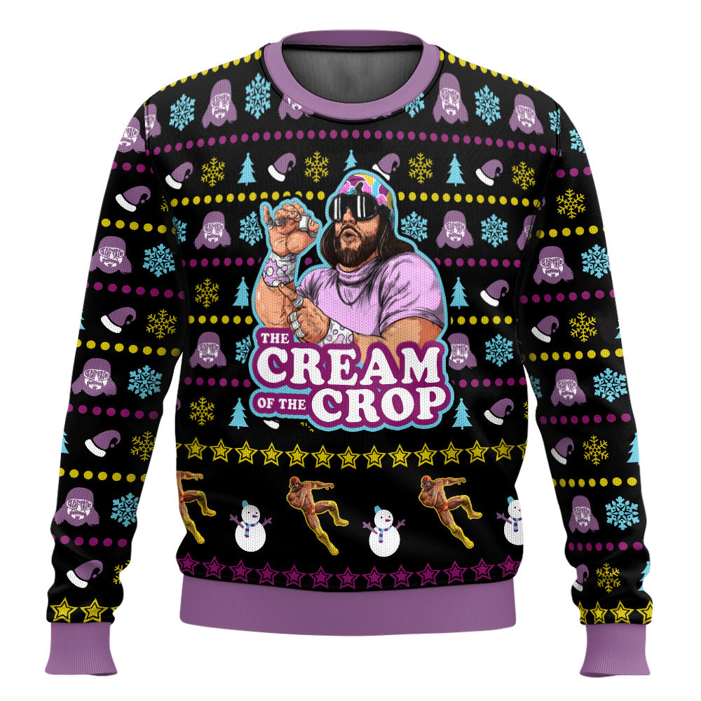 Macho Man The Cream Of The Crop WWE Ugly Sweater