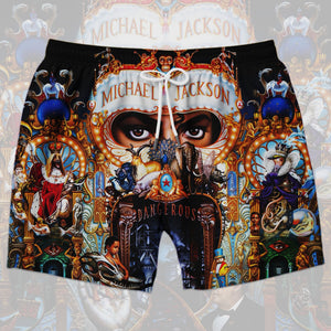 Michael Jackson Hawaiian Shirt & Shorts