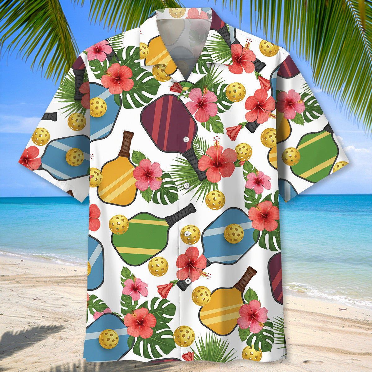 Nature Pickleball Hawaiian Shirt