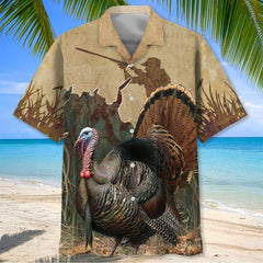 Turkey Hunting Hawaiian Shirt