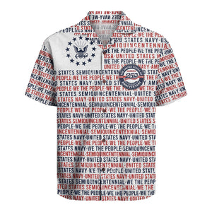 US Navy 250th Anniversary Hawaiian Shirt, America 1776β2026 Aloha Shirt