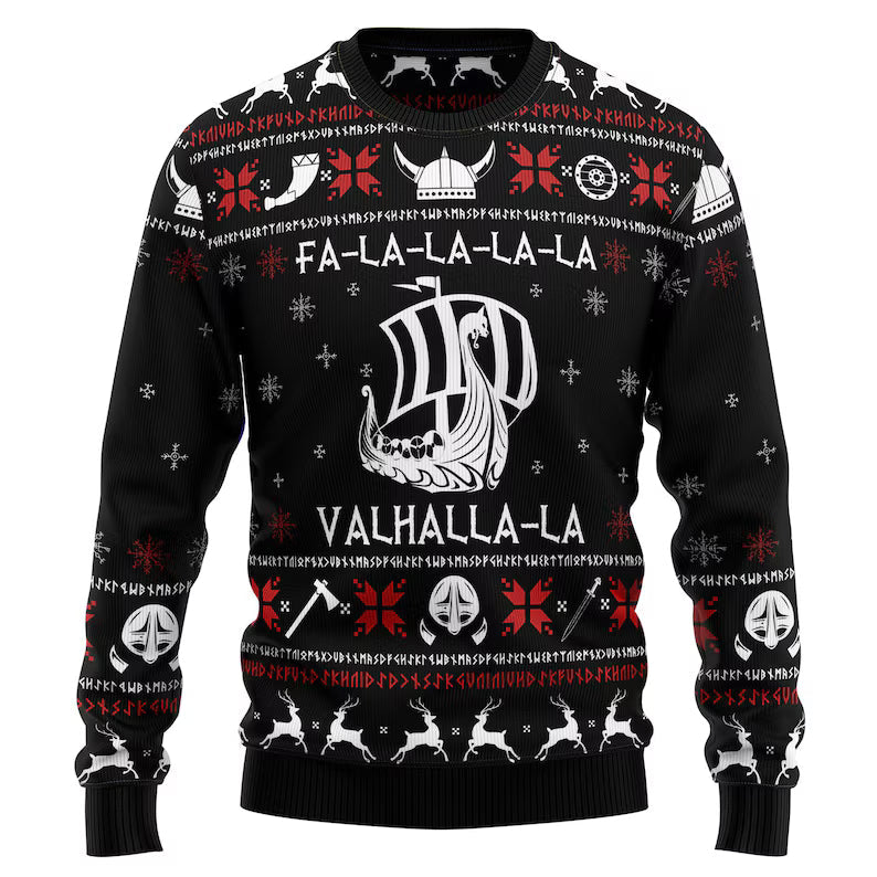 Valhalla Viking Ugly Sweater