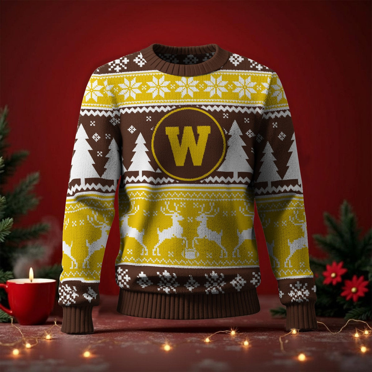 Western Michigan Broncos Ugly Sweater