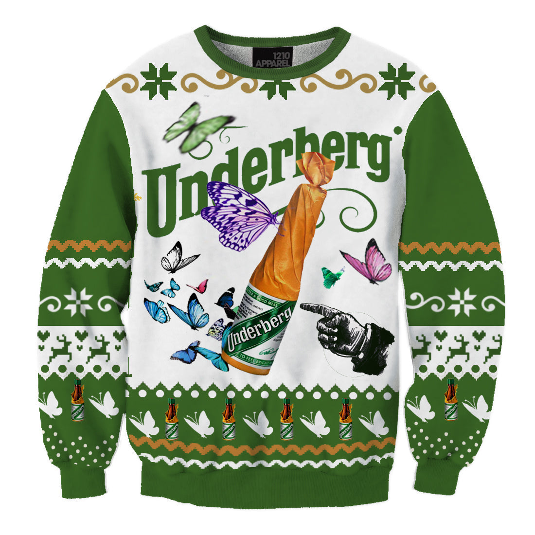 3D Fun Printed Christmas Ugly Sweatshirt Series 039