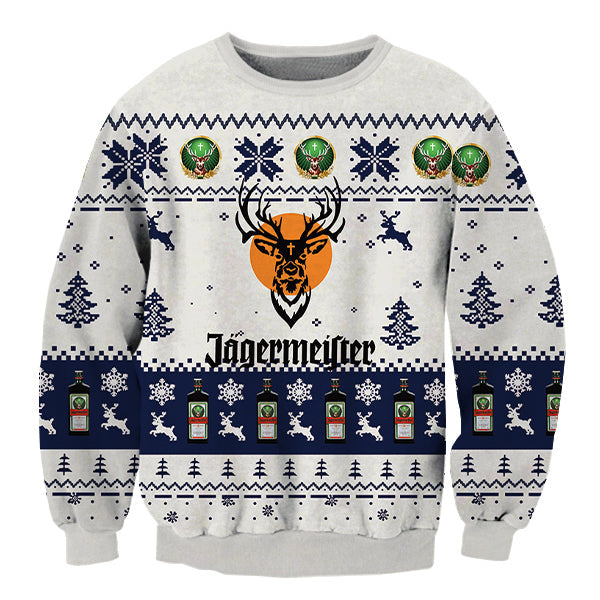 3D Fun Printed Christmas Ugly Sweatshirt Series 052