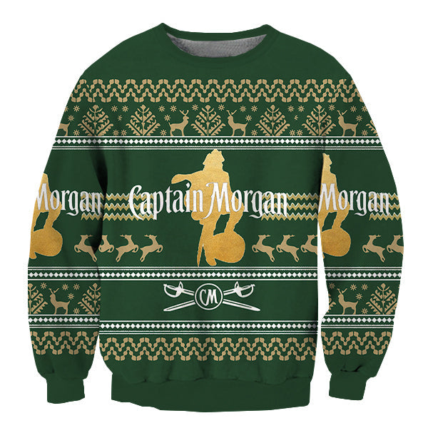 3D Fun Printed Christmas Ugly Sweatshirt Series 087