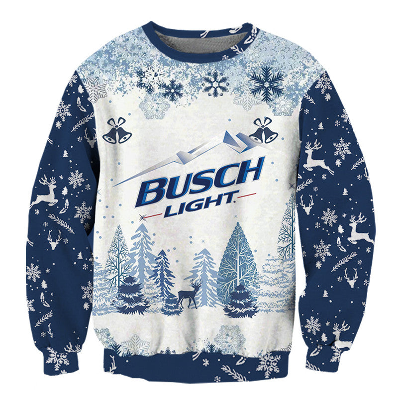 3D Fun Printed Christmas Ugly Sweatshirt Series 091