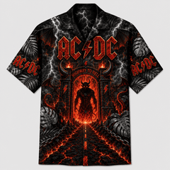 AC/DC Highway To Hell Demon Gate Hawaiian Shirt