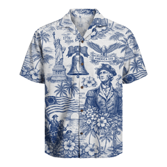 America 250 Years Of Freedom Unisex Hawaiian Shirt
