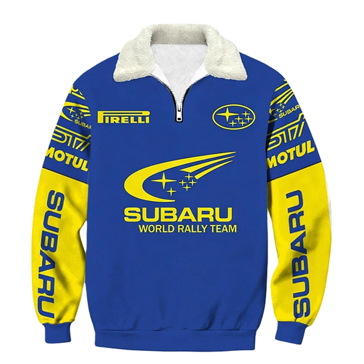 Auto Racing style Quarter Zip Sweatshirt Edition 14