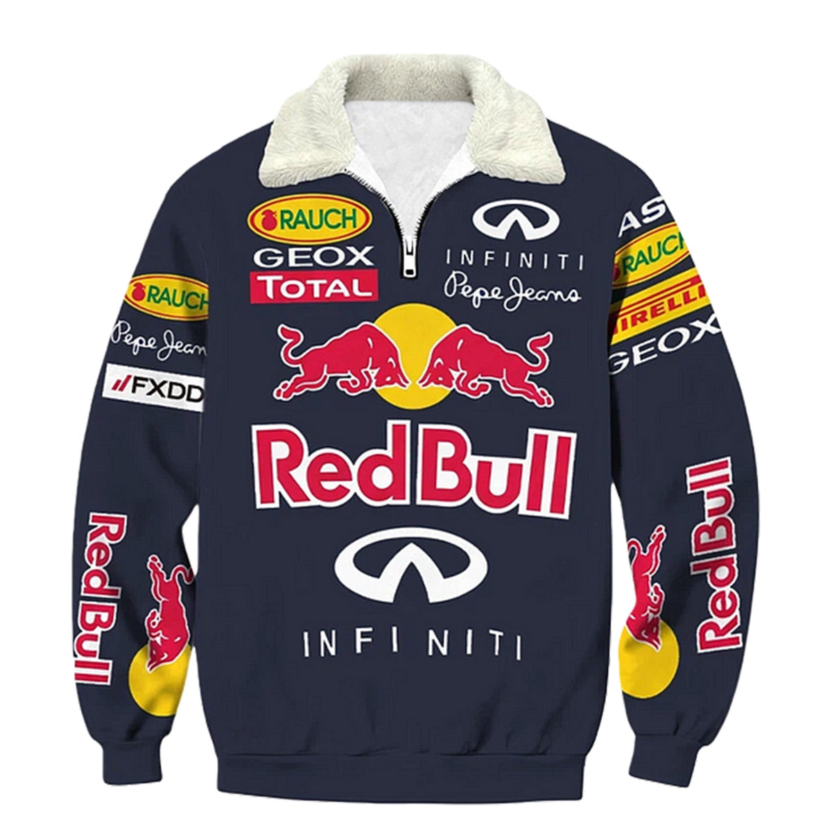 Auto Racing style Quarter Zip Sweatshirt Edition 15