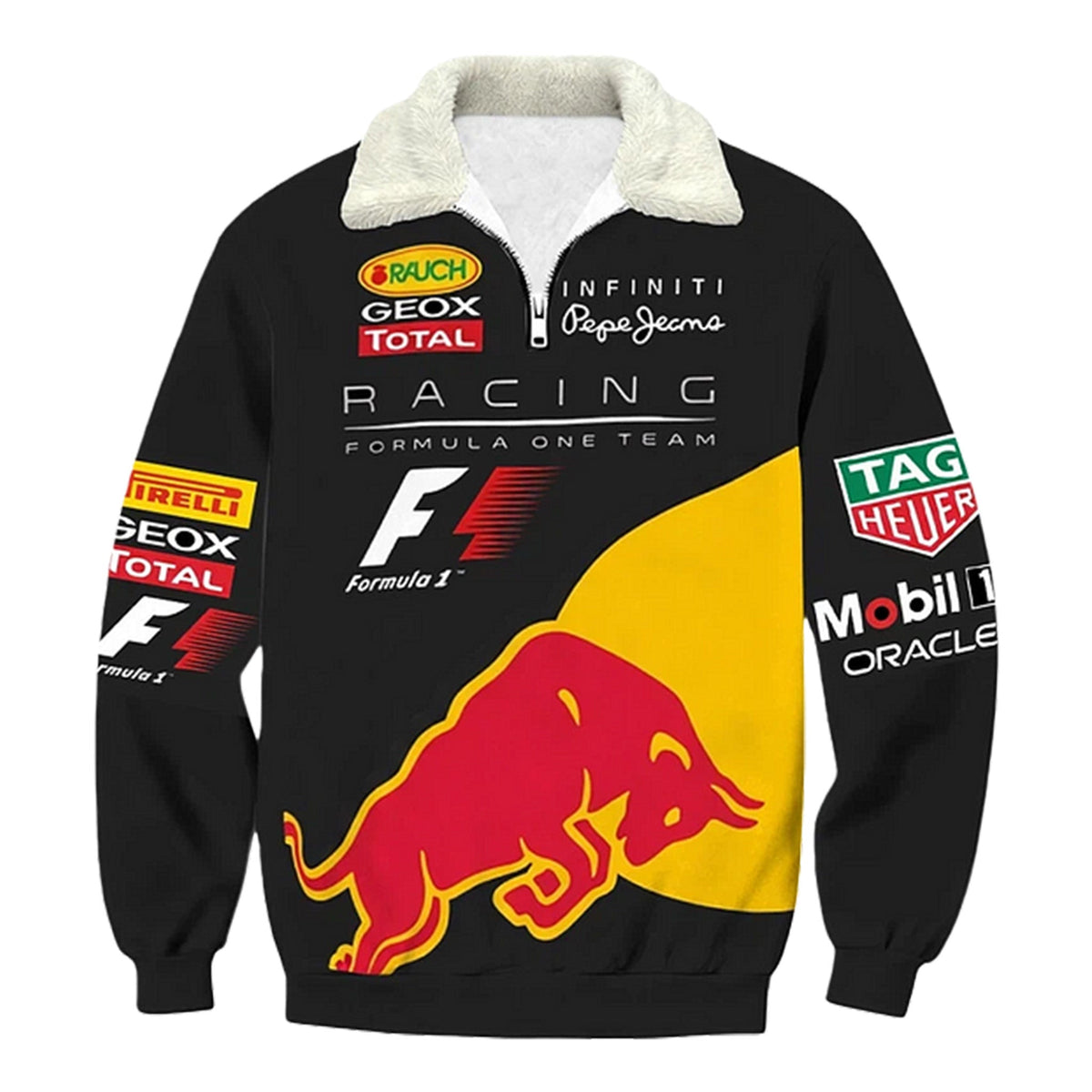 Auto Racing style Quarter Zip Sweatshirt Edition 22
