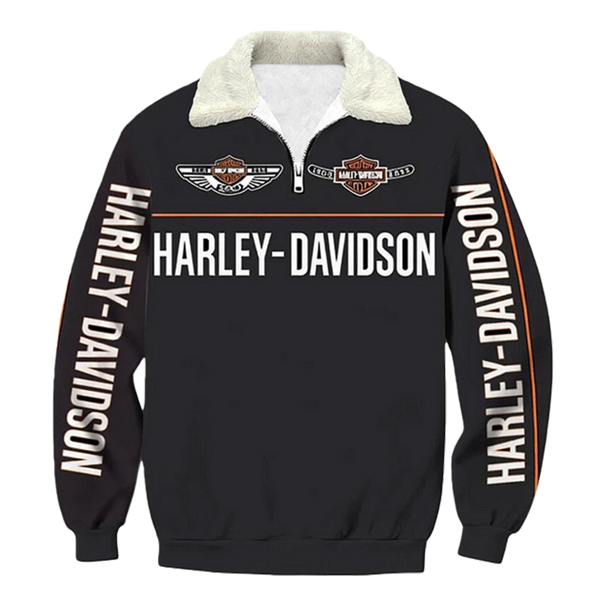 Auto Racing style Quarter Zip Sweatshirt Edition 23