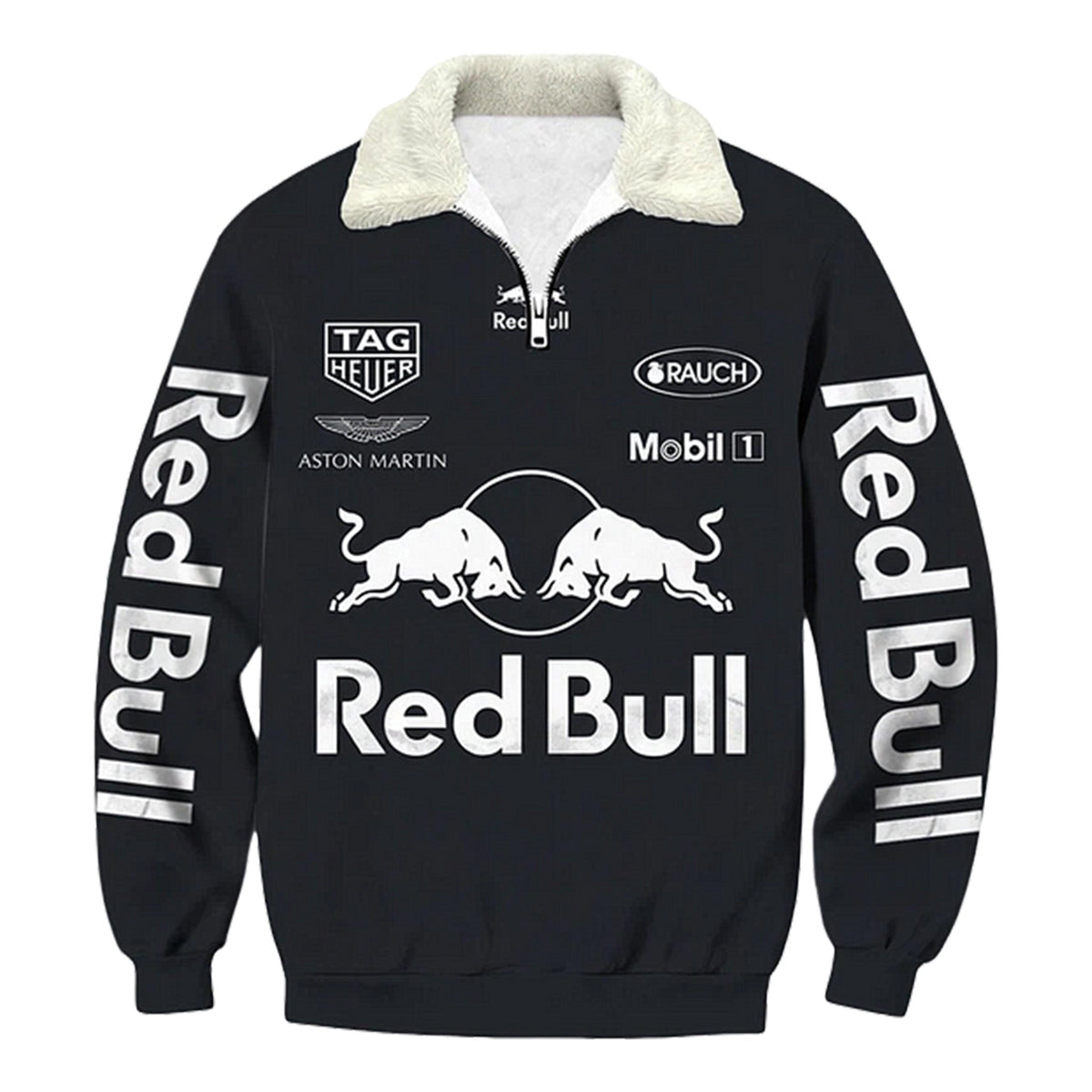 Auto Racing style Quarter Zip Sweatshirt Edition 4