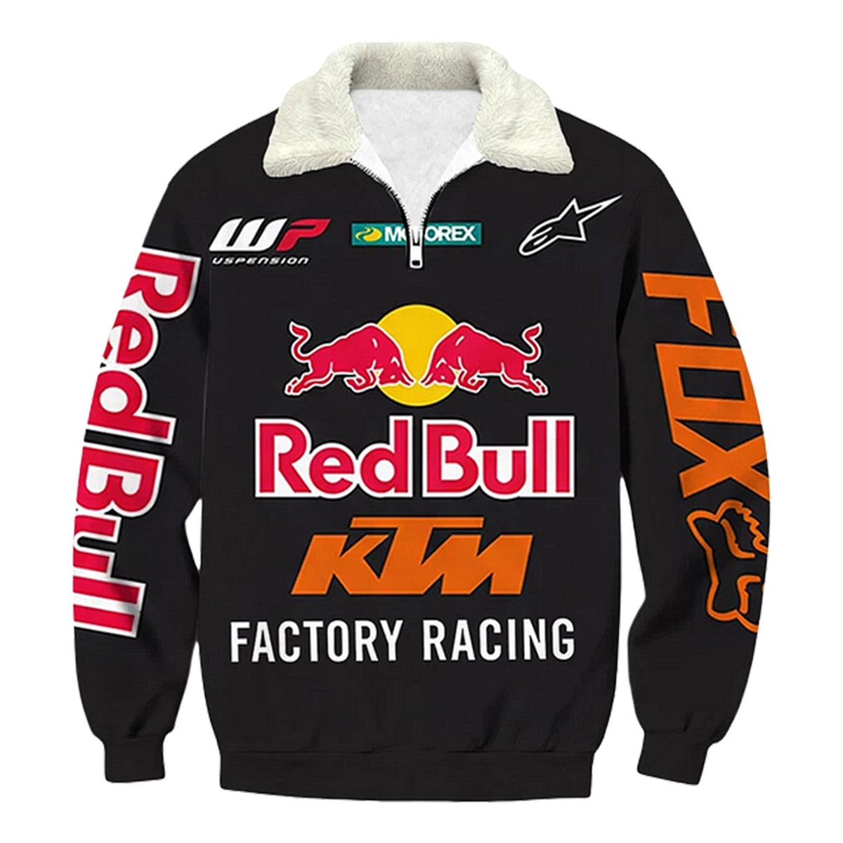 Auto Racing style Quarter Zip Sweatshirt Edition 6