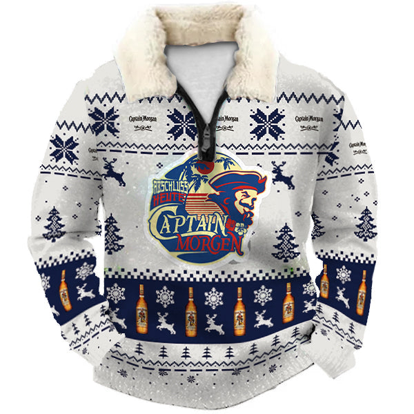 Christmas Ugly Quarter Zip Sweatshirt Collection 115