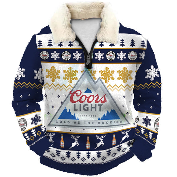 Christmas Ugly Quarter Zip Sweatshirt Collection 192
