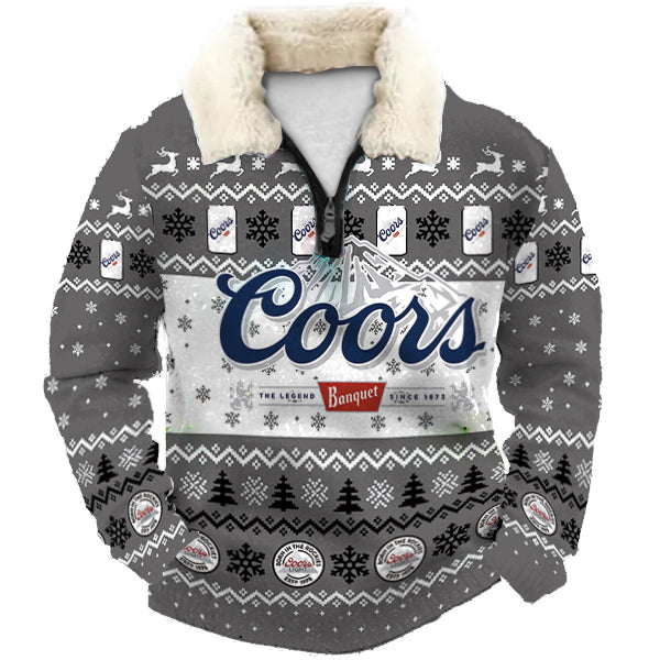 Christmas Ugly Quarter Zip Sweatshirt Collection 193