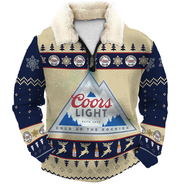 Christmas Ugly Quarter Zip Sweatshirt Collection 203
