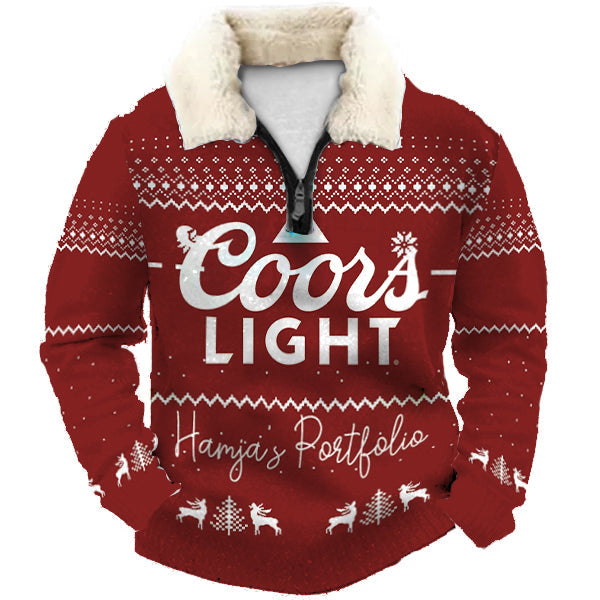 Christmas Ugly Quarter Zip Sweatshirt Collection 204