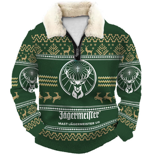 Christmas Ugly Quarter Zip Sweatshirt Collection 208
